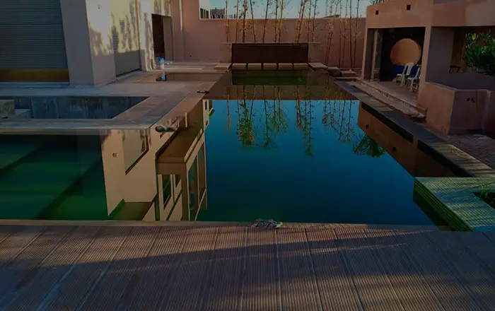 Entretien terrasse et allée à Rabat