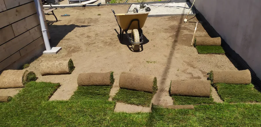 Pose de gazon naturel à Rabat