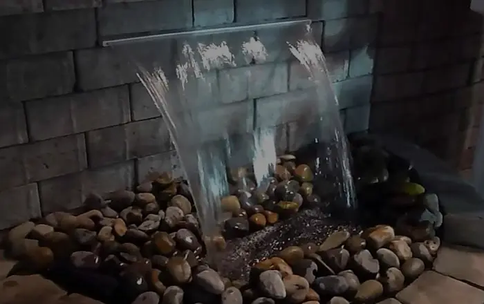 Création des scènes d'eau à Rabat