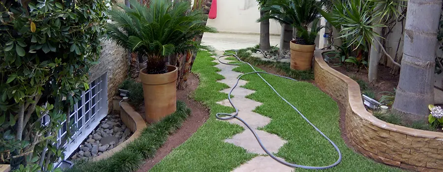 Aménagement des allées à Rabat