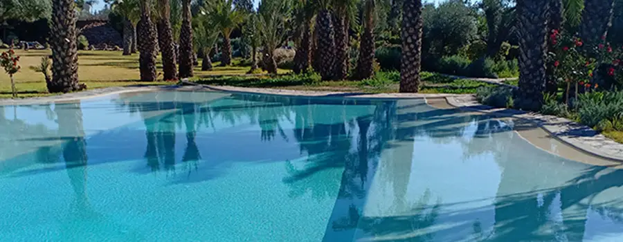 Création des scènes d'eau à Rabat